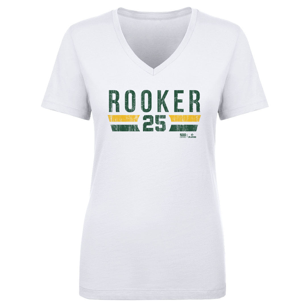 Brent Rooker Women's V-Neck T-Shirt | 500 LEVEL