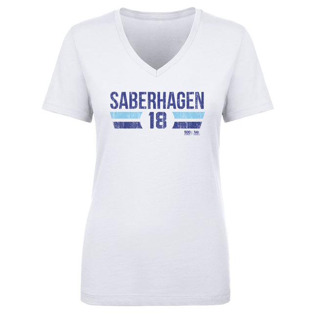 Bret Saberhagen Women's V-Neck T-Shirt | 500 LEVEL