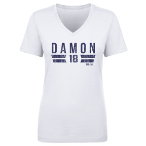 Johnny Damon Women's V-Neck T-Shirt | 500 LEVEL