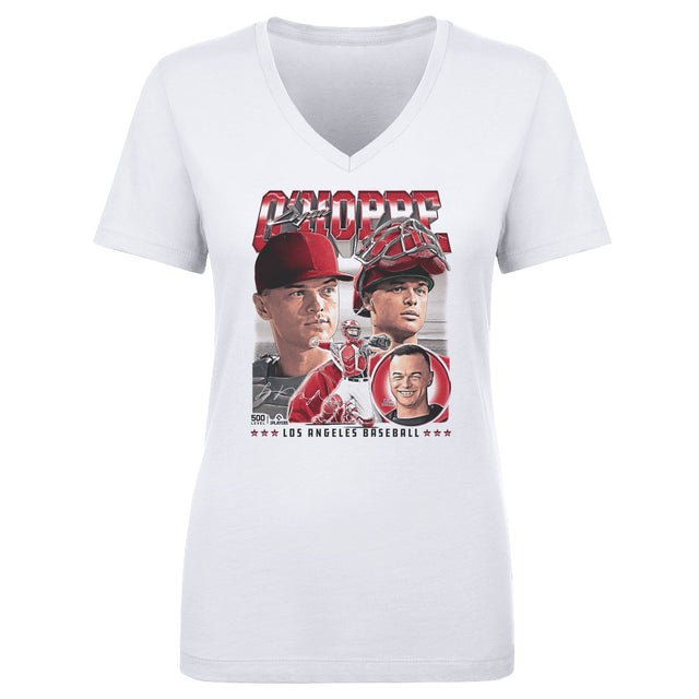 Logan O'Hoppe Women's V-Neck T-Shirt | 500 LEVEL