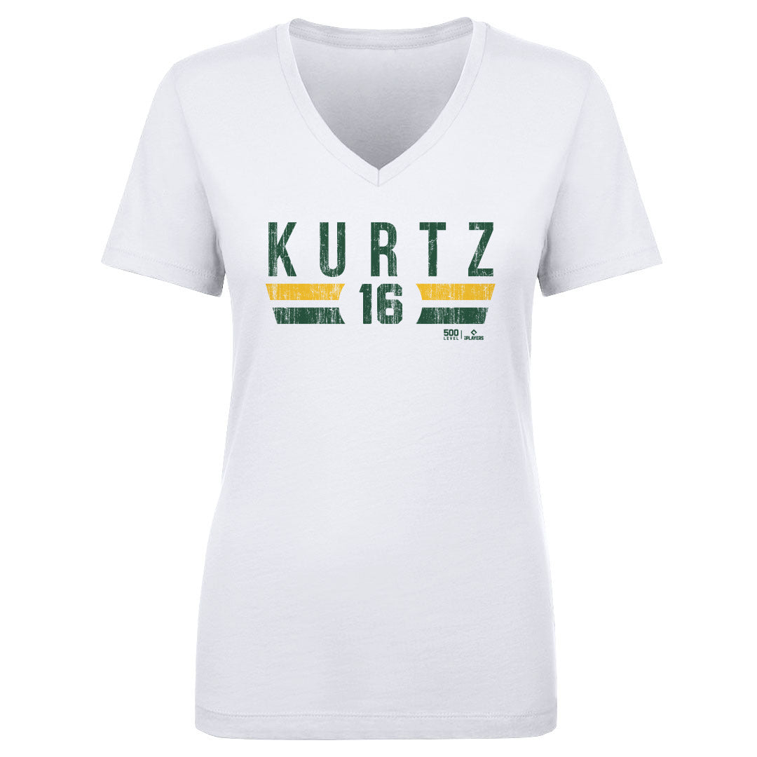 Nick Kurtz Women's V-Neck T-Shirt | 500 LEVEL