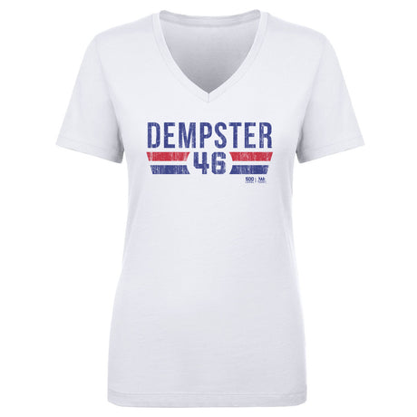 Ryan Dempster Women's V-Neck T-Shirt | 500 LEVEL