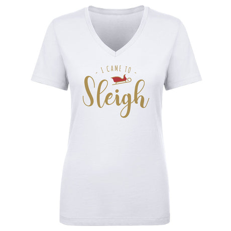 Christmas Women's V-Neck T-Shirt | 500 LEVEL