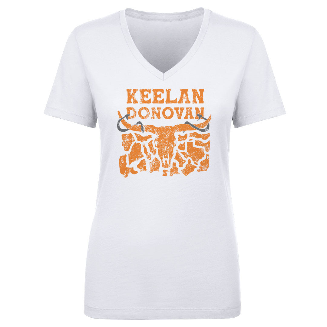 Keelan Donovan Women's V-Neck T-Shirt | 500 LEVEL