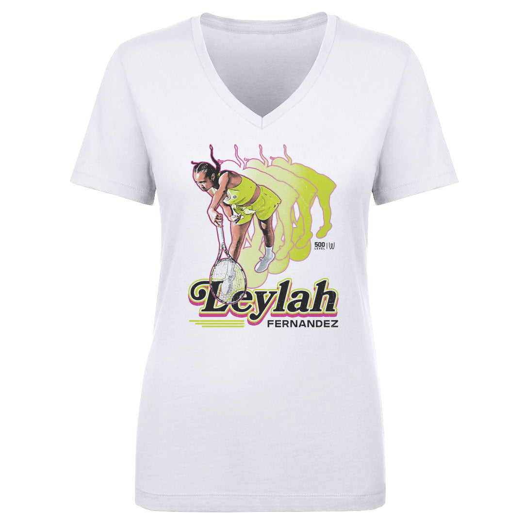 Leylah Fernandez Women's V-Neck T-Shirt | 500 LEVEL