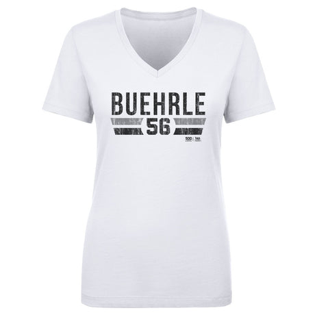 Mark Buehrle Women's V-Neck T-Shirt | 500 LEVEL