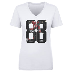 Patrick Kane Women's V-Neck T-Shirt | 500 LEVEL