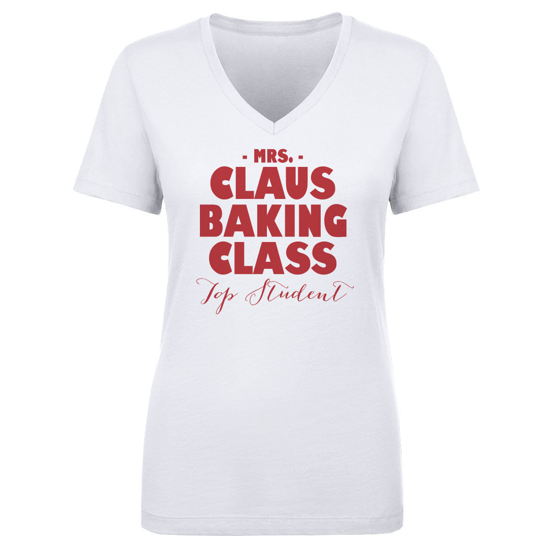 Christmas Women's V-Neck T-Shirt | 500 LEVEL