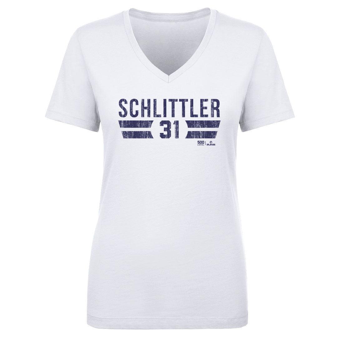 Cam Schlittler Women's V-Neck T-Shirt | 500 LEVEL