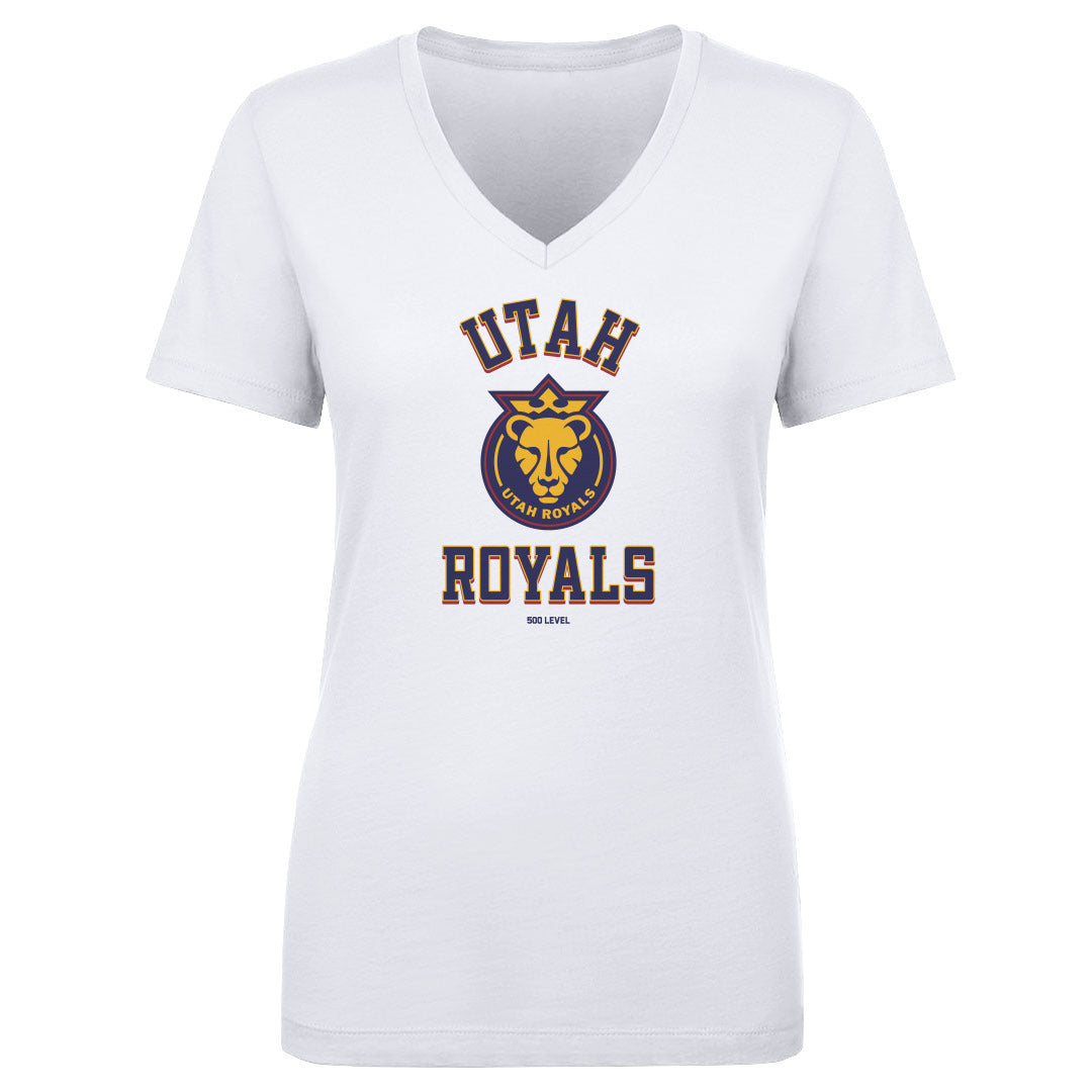 Utah Royals Women's V-Neck T-Shirt | 500 LEVEL
