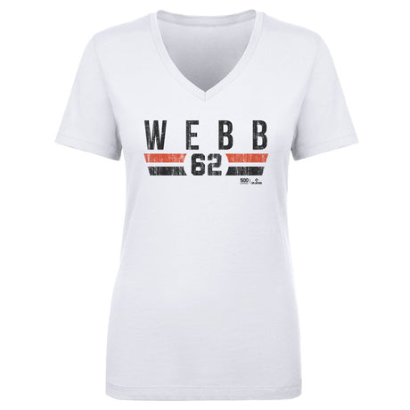 Logan Webb Women's V-Neck T-Shirt | 500 LEVEL