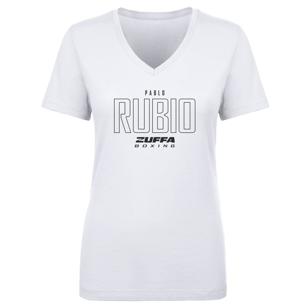 Pablo Rubio Jr. Women's V-Neck T-Shirt | 500 LEVEL