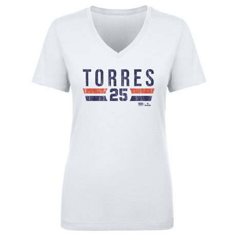 Gleyber Torres Women's V-Neck T-Shirt | 500 LEVEL