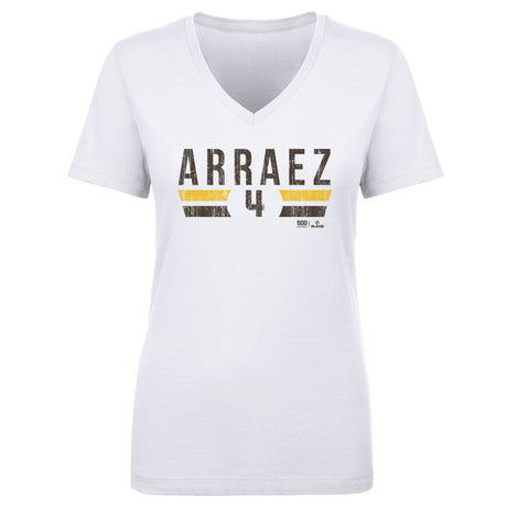 Luis Arraez Women's V-Neck T-Shirt | 500 LEVEL