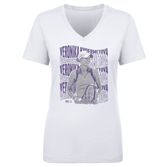 Veronika Kudermetova Women's V-Neck T-Shirt | 500 LEVEL