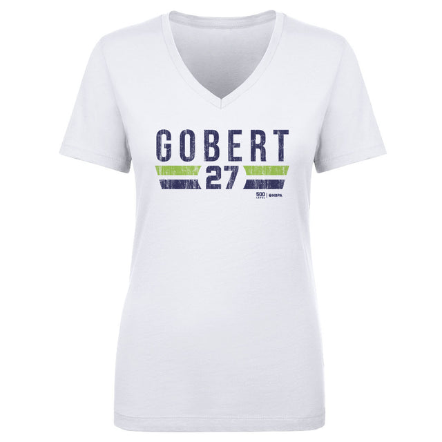 Rudy Gobert Women's V-Neck T-Shirt | 500 LEVEL