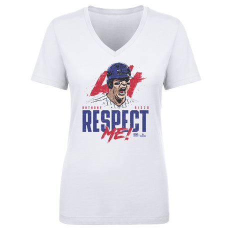 Anthony Rizzo Women's V-Neck T-Shirt | 500 LEVEL