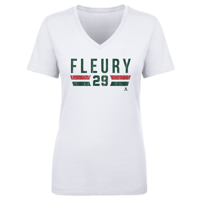 Marc-Andre Fleury Women's V-Neck T-Shirt | 500 LEVEL