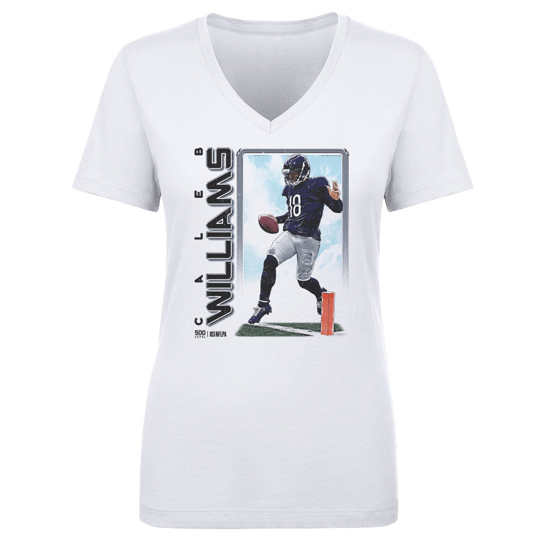 Caleb Williams Women's V-Neck T-Shirt | 500 LEVEL