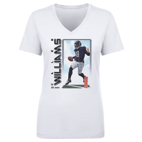 Caleb Williams Women's V-Neck T-Shirt | 500 LEVEL