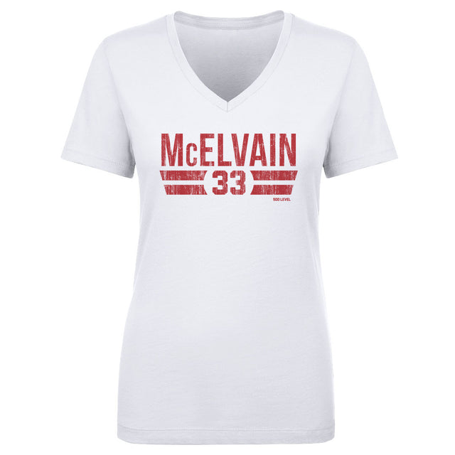 Ethan McElvain Women's V-Neck T-Shirt | 500 LEVEL
