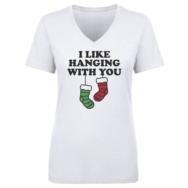 Christmas Women's V-Neck T-Shirt | 500 LEVEL