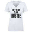 WWE Women's V-Neck T-Shirt | 500 LEVEL