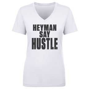 WWE Women's V-Neck T-Shirt | 500 LEVEL