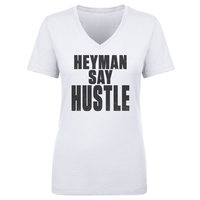 WWE Women's V-Neck T-Shirt | 500 LEVEL