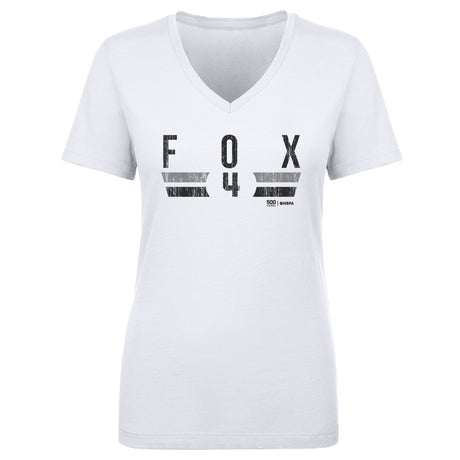 De'Aaron Fox Women's V-Neck T-Shirt | 500 LEVEL
