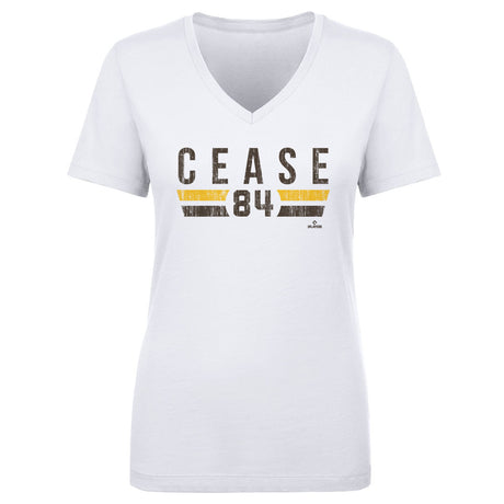 Dylan Cease Women's V-Neck T-Shirt | 500 LEVEL