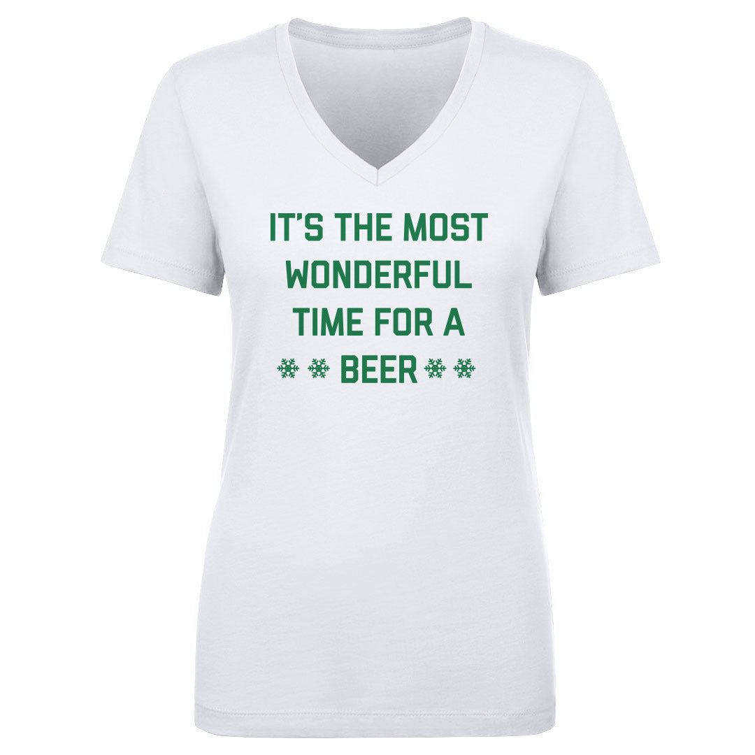 Christmas Women's V-Neck T-Shirt | 500 LEVEL