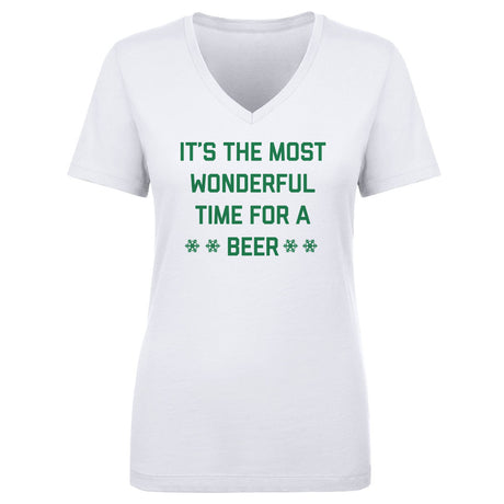 Christmas Women's V-Neck T-Shirt | 500 LEVEL