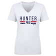 Torii Hunter Women's V-Neck T-Shirt | 500 LEVEL