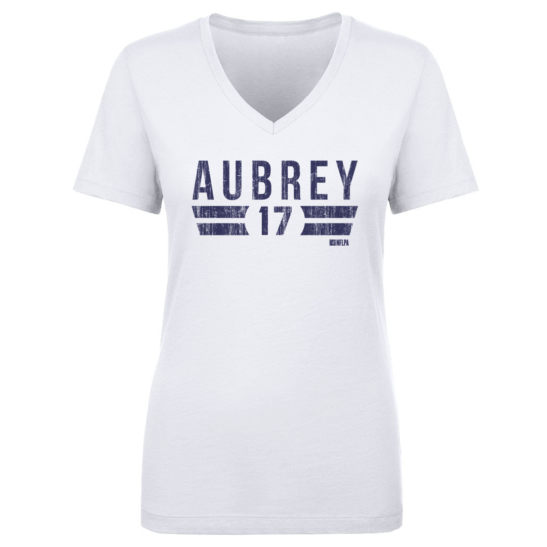 Brandon Aubrey Women's V-Neck T-Shirt | 500 LEVEL