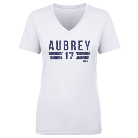 Brandon Aubrey Women's V-Neck T-Shirt | 500 LEVEL