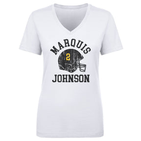 Marquis Johnson Women's V-Neck T-Shirt | 500 LEVEL