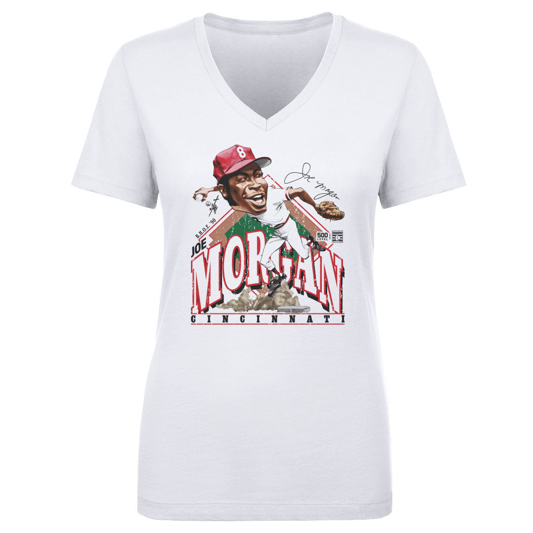 Joe Morgan Women's V-Neck T-Shirt | 500 LEVEL