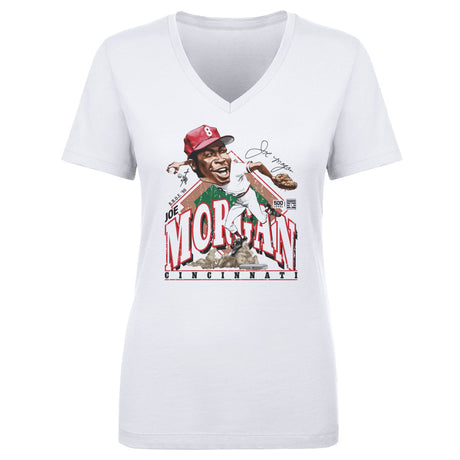 Joe Morgan Women's V-Neck T-Shirt | 500 LEVEL