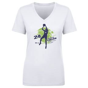 Napheesa Collier Women's V-Neck T-Shirt | 500 LEVEL