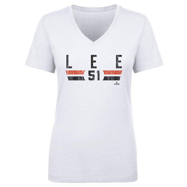 Jung Hoo Lee Women's V-Neck T-Shirt | 500 LEVEL