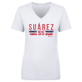 Ranger Suarez Women's V-Neck T-Shirt | 500 LEVEL