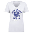 Ja'Marcus Ingram Women's V-Neck T-Shirt | 500 LEVEL