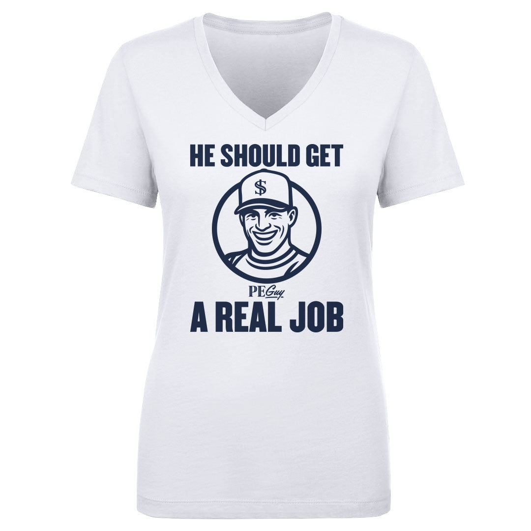 PE Guy Women's V-Neck T-Shirt | 500 LEVEL