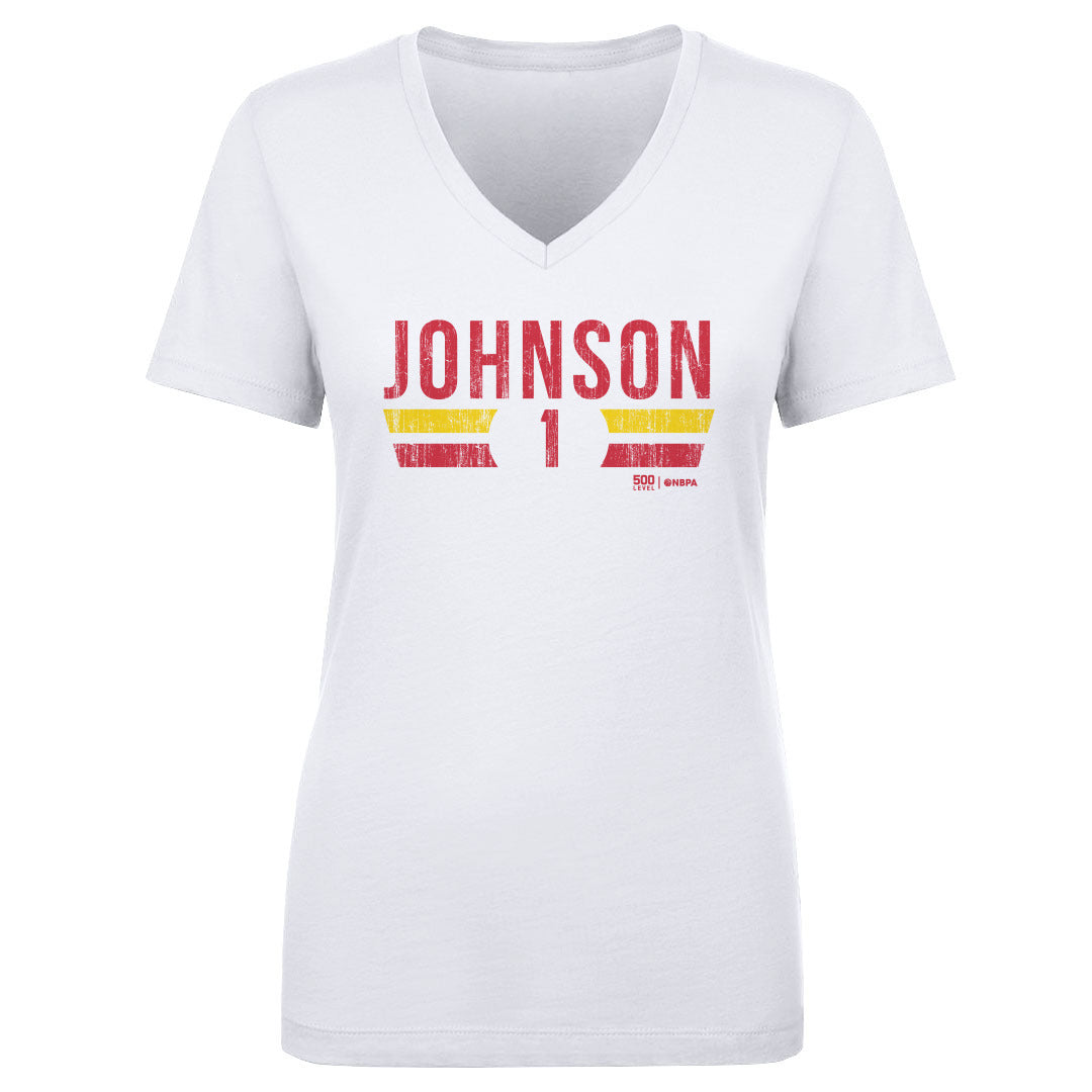 Jalen Johnson Women's V-Neck T-Shirt | 500 LEVEL