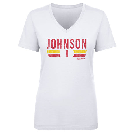 Jalen Johnson Women's V-Neck T-Shirt | 500 LEVEL