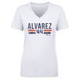 Yordan Alvarez Women's V-Neck T-Shirt | 500 LEVEL