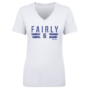 Ron Fairly Women's V-Neck T-Shirt | 500 LEVEL