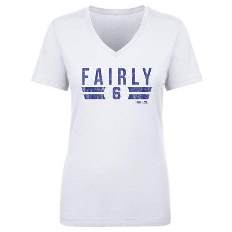 Ron Fairly Women's V-Neck T-Shirt | 500 LEVEL