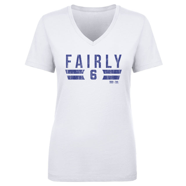 Ron Fairly Women's V-Neck T-Shirt | 500 LEVEL